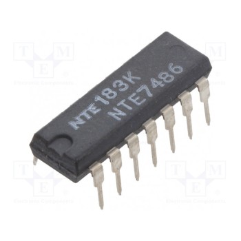 IC цифровая XOR NTE Electronics NTE7486