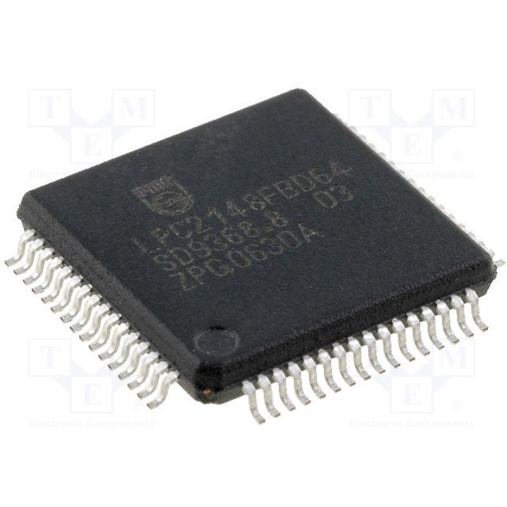 Микроконтроллер ARM7TDMI NXP LPC2148FBD64 (LPC2148FBD64)