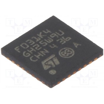 Микроконтроллер ARM STMicroelectronics STM32F031K4U6