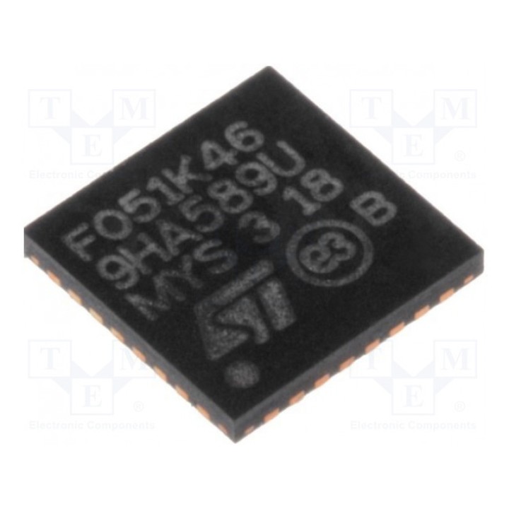 Микроконтроллер ARM STMicroelectronics STM32F051K4U6 (STM32F051K4U6)