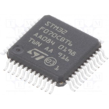 Микроконтроллер ARM STMicroelectronics STM32F070CBT6