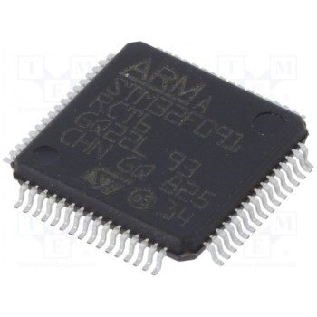 Микроконтроллер ARM STMicroelectronics STM32F091RCT6
