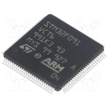 Микроконтроллер ARM STMicroelectronics STM32F091VCT6