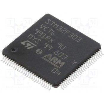 Микроконтроллер ARM STMicroelectronics STM32F303VCT6