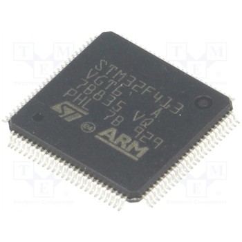 Микроконтроллер ARM STMicroelectronics STM32F413VGT6