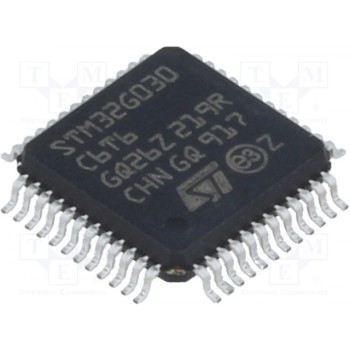 Микроконтроллер ARM STMicroelectronics STM32G030C6T6