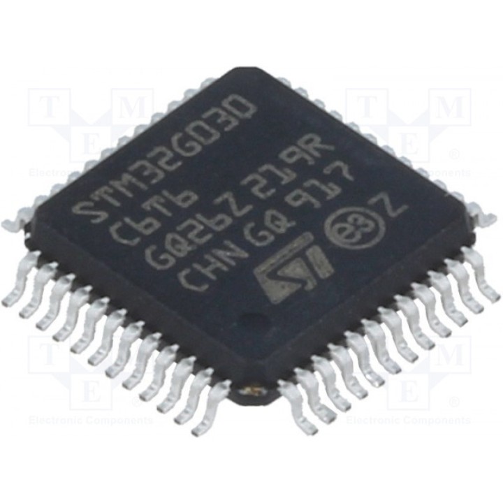 Микроконтроллер ARM STMicroelectronics STM32G030C6T6 (STM32G030C6T6)