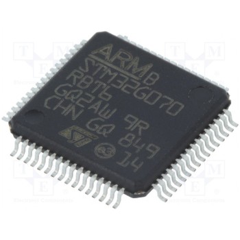 Микроконтроллер ARM STMicroelectronics STM32G070RBT6