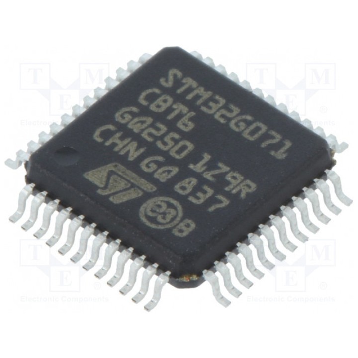 Микроконтроллер ARM STMicroelectronics STM32G071CBT6 (STM32G071CBT6)