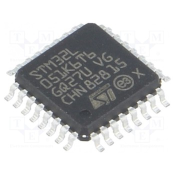 Микроконтроллер ARM STMicroelectronics STM32L051K6T6