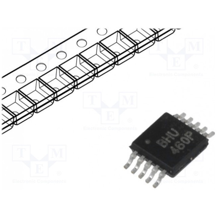 АЦП Каналы 3 TEXAS INSTRUMENTS ADS1112IDGSR (ADS1112IDGSR)