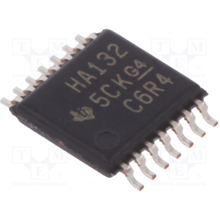 IC цифровая NAND Каналы 4 TEXAS INSTRUMENTS SN74AHC132PW (SN74AHC132PW)