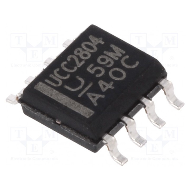 PMIC DC/DC switcherШИМ-контроллер 1А TEXAS INSTRUMENTS UCC2804D (UCC2804D)