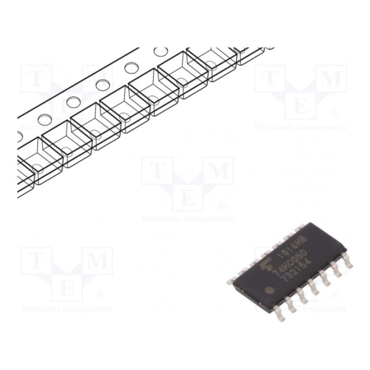 IC цифровая инвертор Каналы 6 IN 1 TOSHIBA 74HC05D(BJ) (74HC05DBJ)