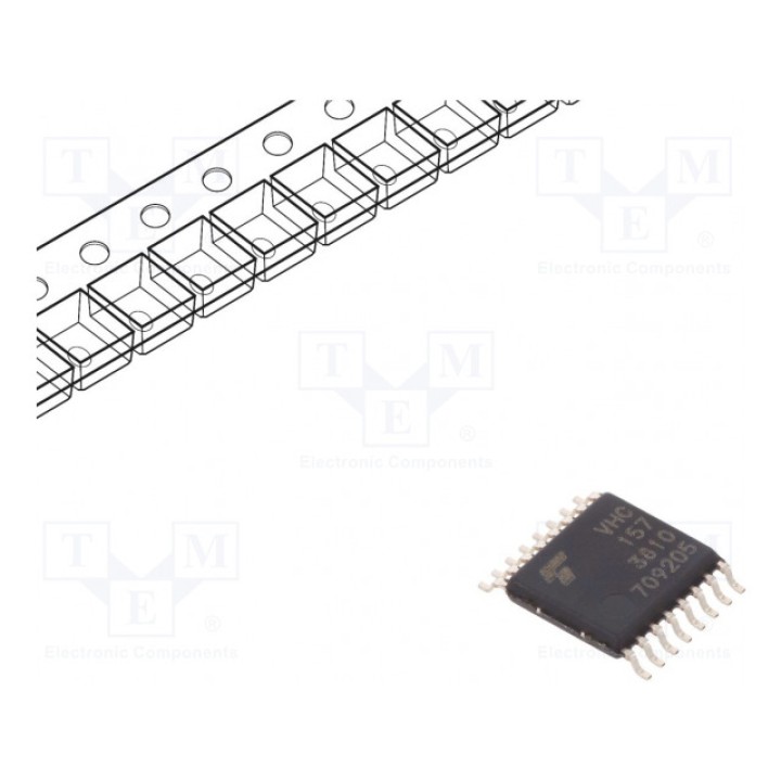 IC цифровая мультиплексор Каналы 4 TOSHIBA 74VHC157FT(BJ) (74VHC157FTBJ)