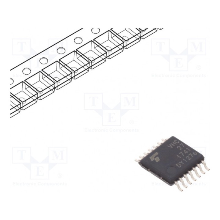 IC цифровая NOR Каналы 3 IN 3 TOSHIBA 74VHC27FT(BJ) (74VHC27FTBJ)