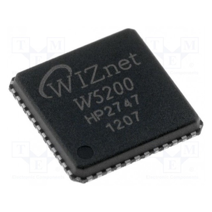 IC контроллер Ethernet SPI WIZNET W5200 (W5200)
