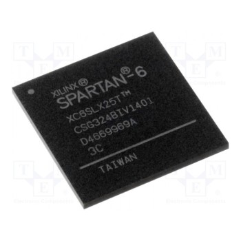 IC FPGA XILINX XC6SLX25T-3CSG324C