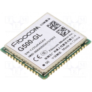 Модуль GPRS/GNSS Down 856кбит/с FIBOCOM G500-GL-00