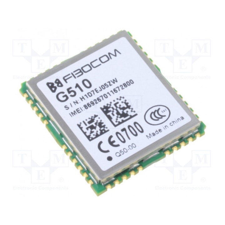 Модуль GSM Down 856кбит/с FIBOCOM G510 Q50-00 (G510-Q50-00)