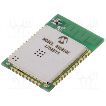 Модуль WiFi IEEE 80211b/g/n UART MICROCHIP TECHNOLOGY RN1810E-I-RM110