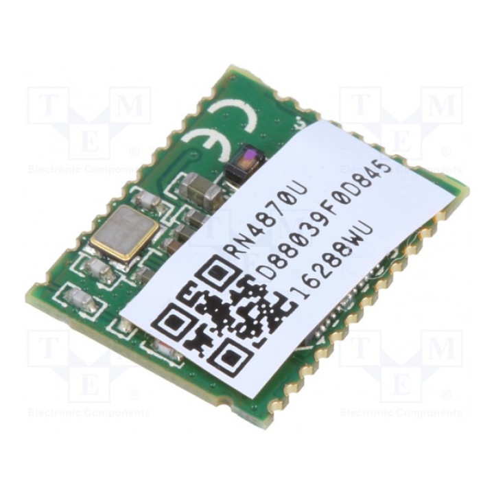Модуль Bluetooth Low Energy MICROCHIP TECHNOLOGY RN4870U-VRM118 (RN4870U-V-RM118)