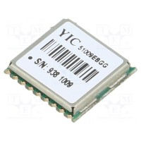 Модуль GPS GLONASS/QZSS ±25м YIC YIC51009EBGG-33