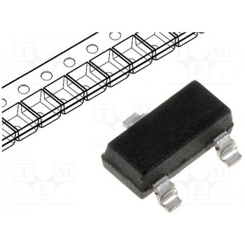 Транзистор N-MOSFET полевой DIODES INCORPORATED 2N7002-13-F