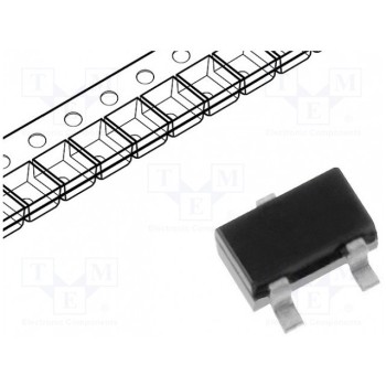 Транзистор N-MOSFET полевой DIODES INCORPORATED 2N7002T-7-F