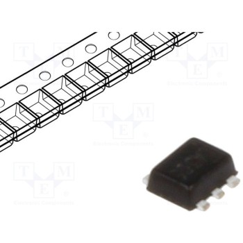 Транзистор N/P-MOSFET DIODES INCORPORATED DMC2004VK-7