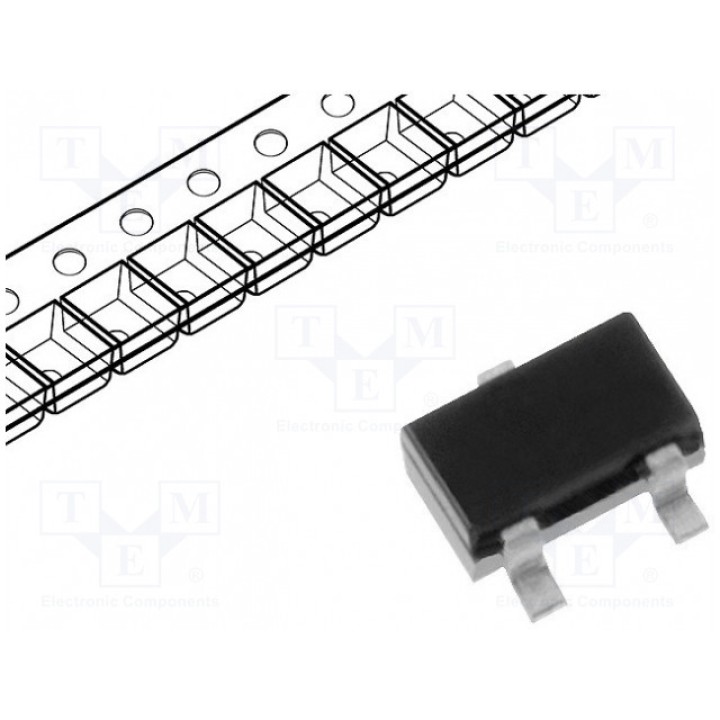 Транзистор N-MOSFET полевой DIODES INCORPORATED DMN66D0LT-7 (DMN66D0LT-7)