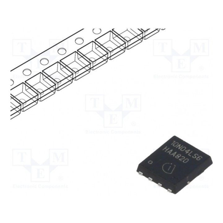 Транзистор N-MOSFET OptiMOS™ 6 INFINEON TECHNOLOGIES BSC010N04LS6ATMA1 (BSC010N04LS6ATMA1)