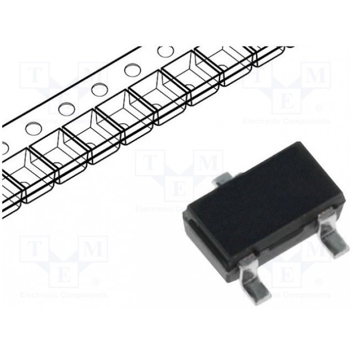 Транзистор N-MOSFET полевой INFINEON TECHNOLOGIES BSR606NH6327XTSA1 (BSR606NH6327XTSA1)