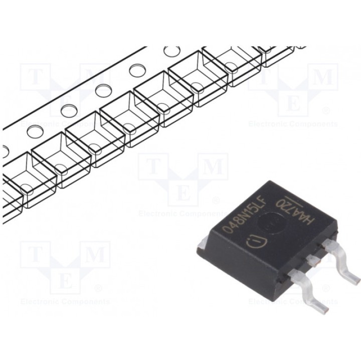 Транзистор N-MOSFET полевой INFINEON TECHNOLOGIES IPB048N15N5LF (IPB048N15N5LF)