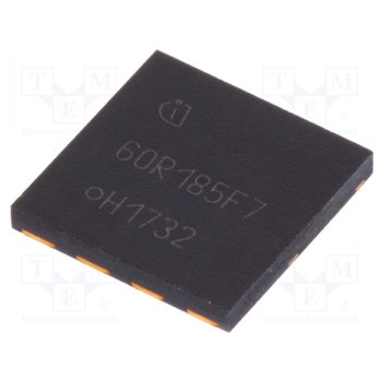 Транзистор N-MOSFET полевой INFINEON TECHNOLOGIES IPL60R185CFD7