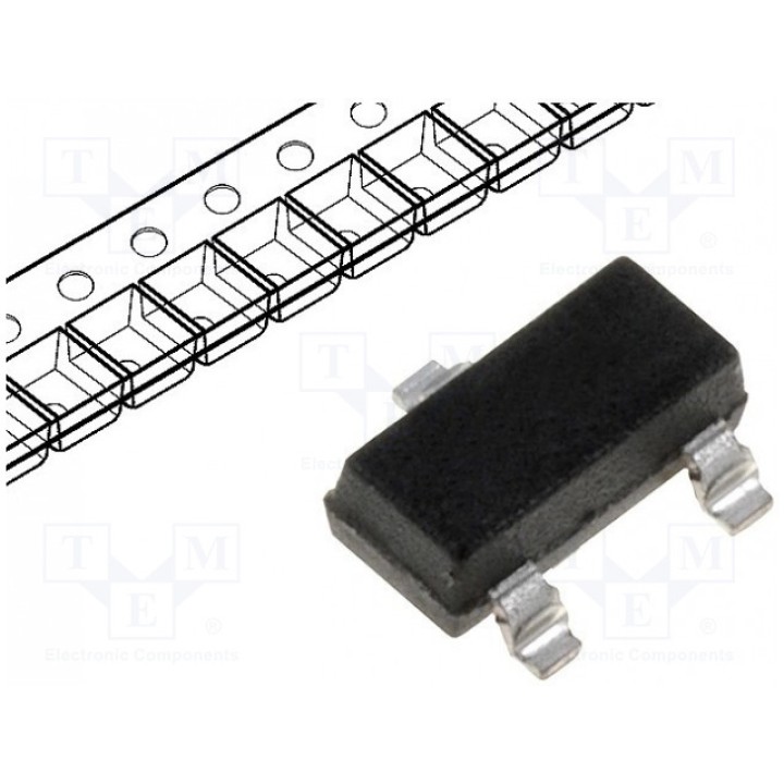 Транзистор N-MOSFET полевой MICRO COMMERCIAL COMPONENTS 2N7002-TP (2N7002-TP)