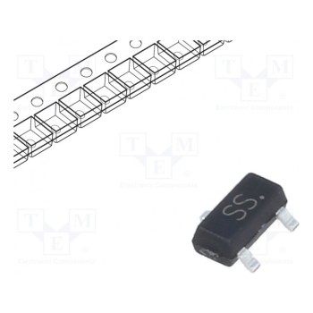 Транзистор N-MOSFET полевой MICRO COMMERCIAL COMPONENTS BSS138-TP