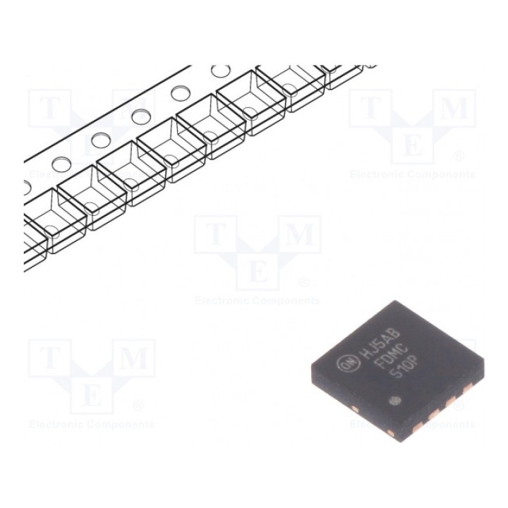 Транзистор P-MOSFET полевой ON SEMICONDUCTOR (FAIRCHILD) FDMC510P (FDMC510P)