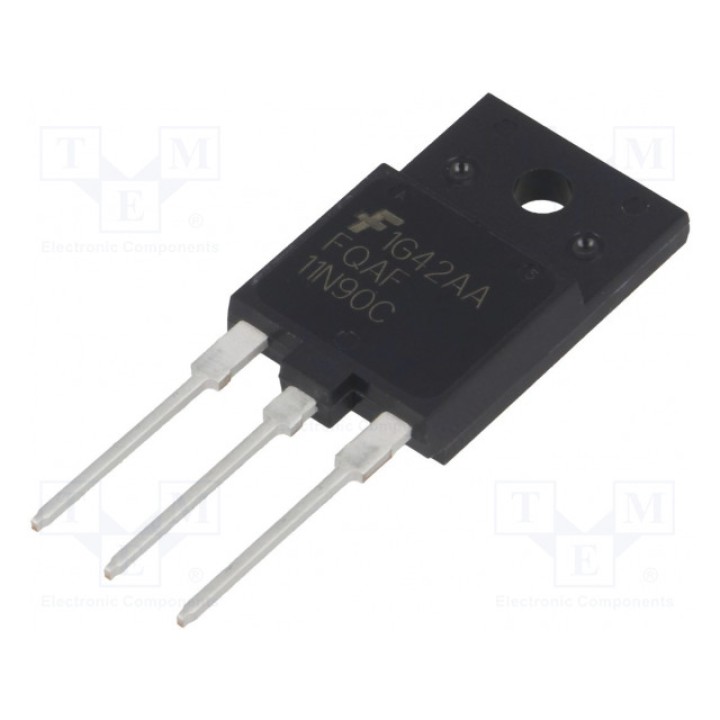 Транзистор N-MOSFET полевой ON SEMICONDUCTOR (FAIRCHILD) FQAF11N90C (FQAF11N90C)