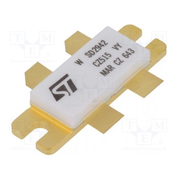 Транзистор N-MOSFET полевой RF 130В 40А STMicroelectronics SD2942W