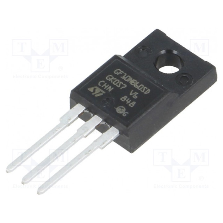 Транзистор IGBT STMicroelectronics STGF10NB60SD (STGF10NB60SD)