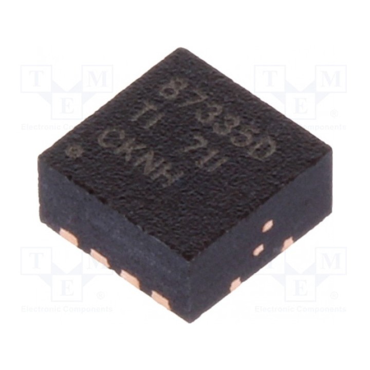 Транзистор N-MOSFET x2 TEXAS INSTRUMENTS CSD87335Q3DT (CSD87335Q3DT)