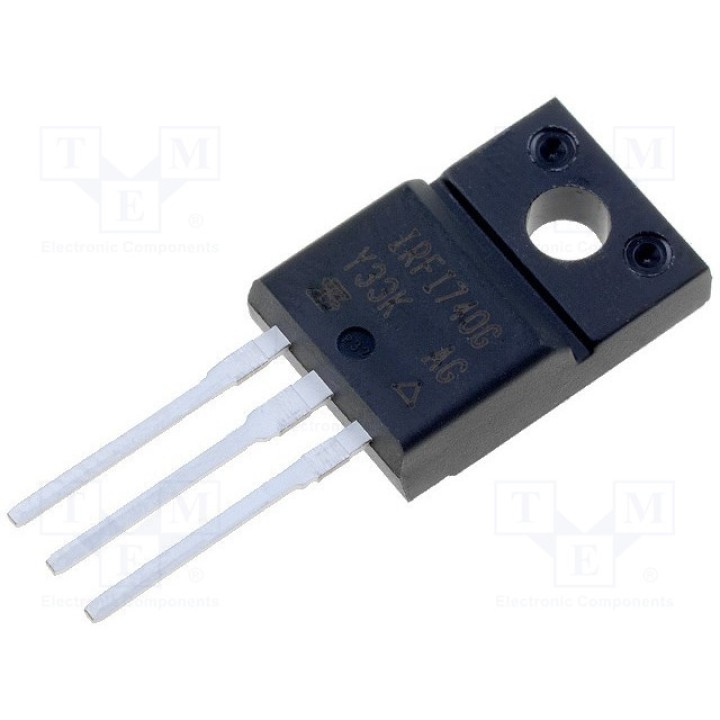 Транзистор N-MOSFET полевой VISHAY IRFI740GPBF (IRFI740GPBF)