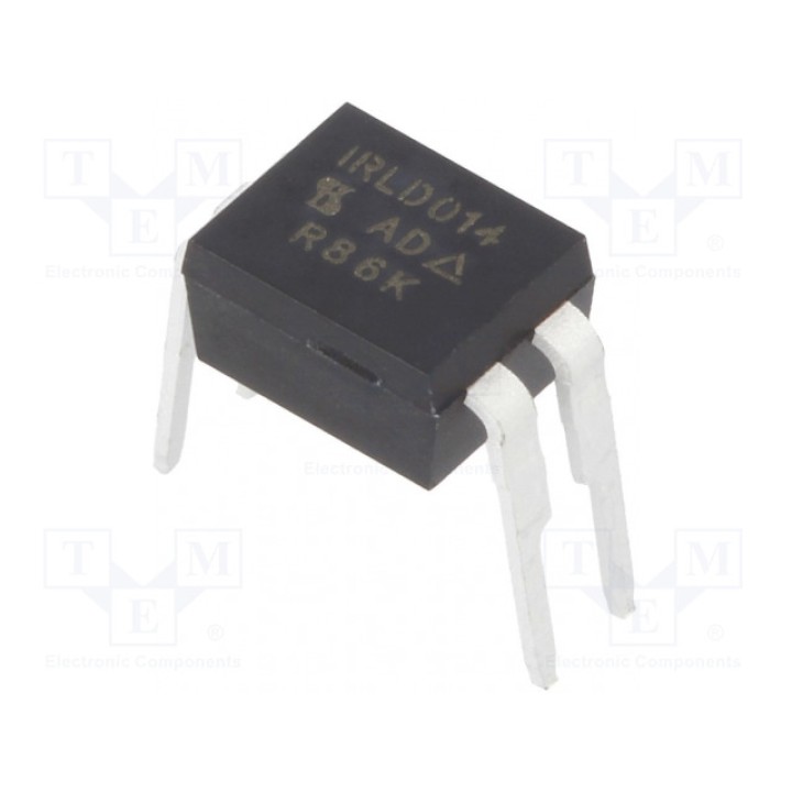 Транзистор N-MOSFET полевой VISHAY IRLD014PBF (IRLD014PBF)