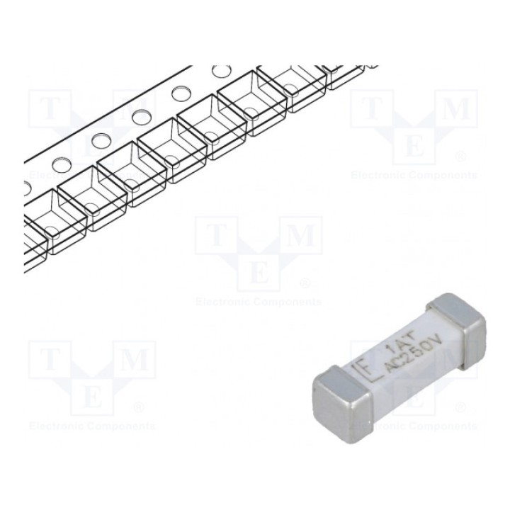 Предохранитель плавкая вставка медленный LITTELFUSE 0443001.DR (0443001.DR)