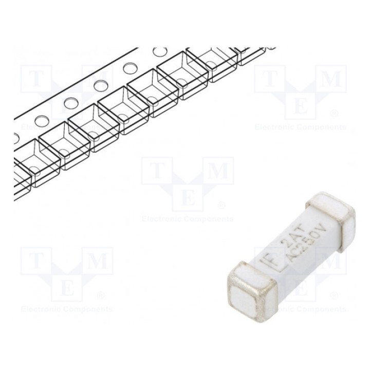 Предохранитель плавкая вставка медленный LITTELFUSE 0443002.DR (0443002.DR)