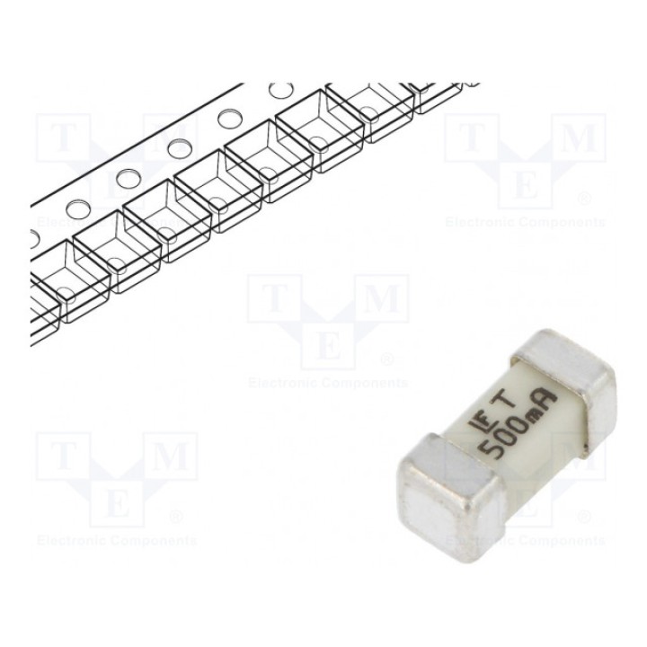 Предохранитель плавкая вставка медленный LITTELFUSE 0454.500MR (0454.500MR)