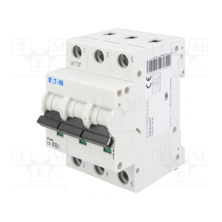 Выключатель максимального тока EATON ELECTRIC CLS6-B323 (CLS6-B32-3)