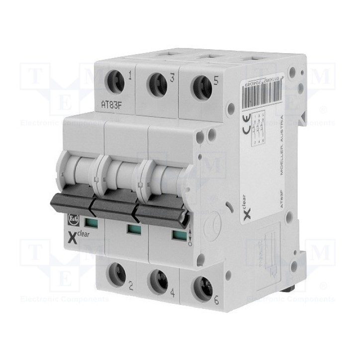 Выключатель максимального тока EATON ELECTRIC CLS6-B503 (CLS6-B50-3)