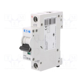 Выключатель максимального тока EATON ELECTRIC CLS6-C20-DC
